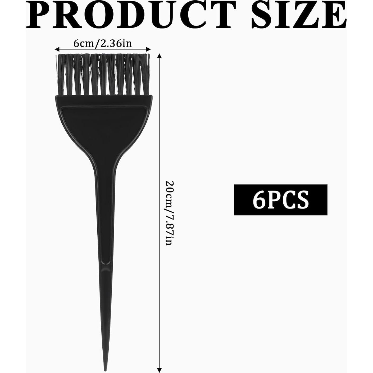 6 Brochas para Teñir el Cabello Ymapinc - Aplicación Precisa