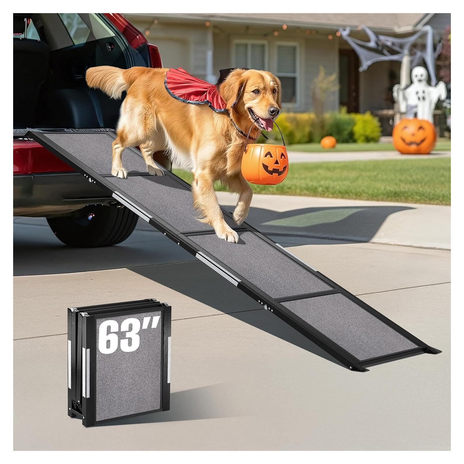 Rampa Plegable para Perros Pathosio Pets 160 cm Antideslizante