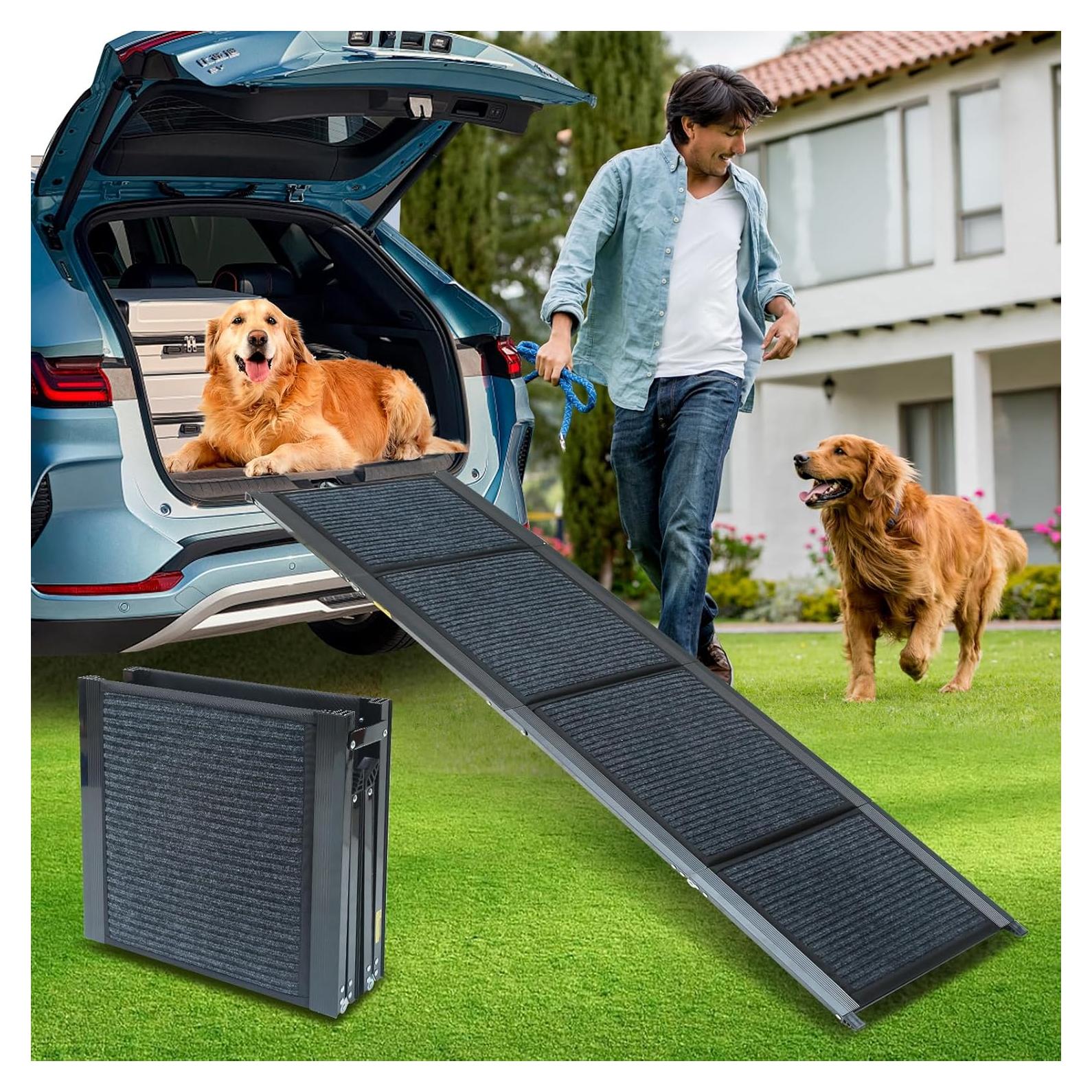 Rampa Plegable de Aluminio PawStep 51014 para Perros 160 cm