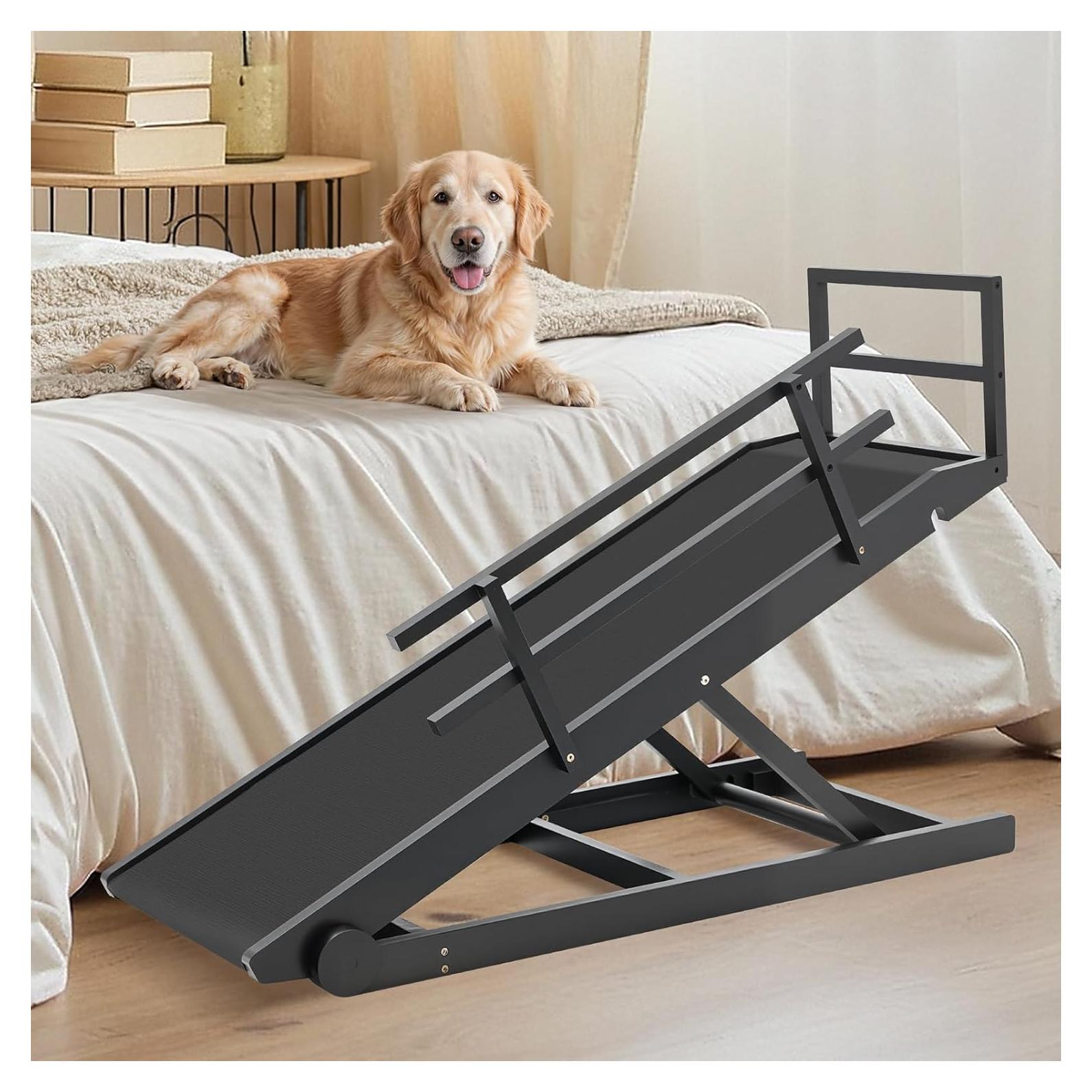 Rampa Plegable para Perros SLSY 45.2" con Tracción Antideslizante