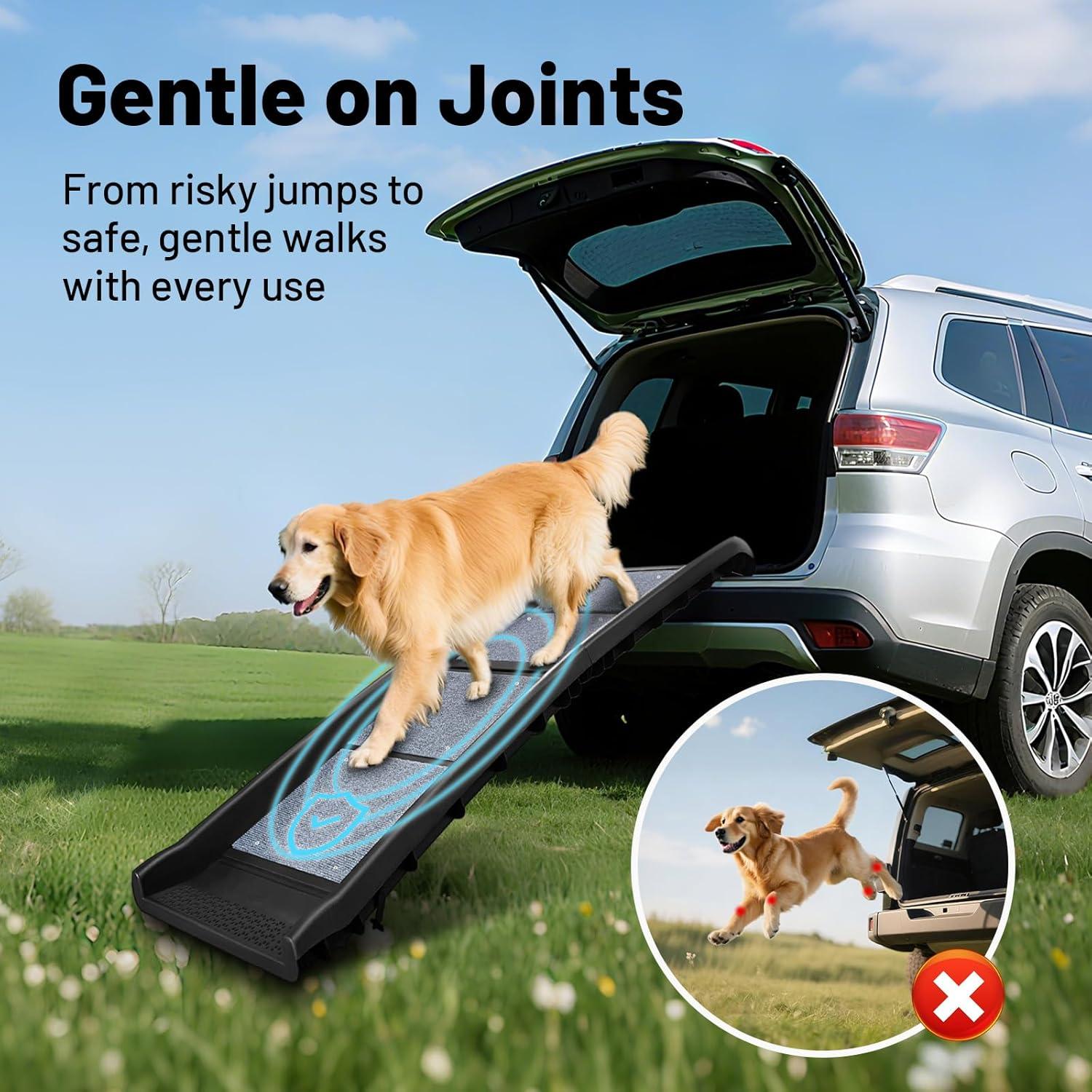 Rampa Plegable para Perros ROBLOCK 154.94 cm Antideslizante