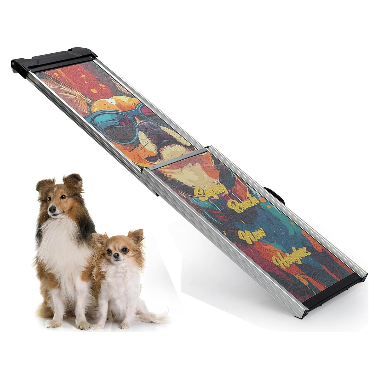 Rampa Telescópica para Perros COZIWOW - Aluminio 150KG