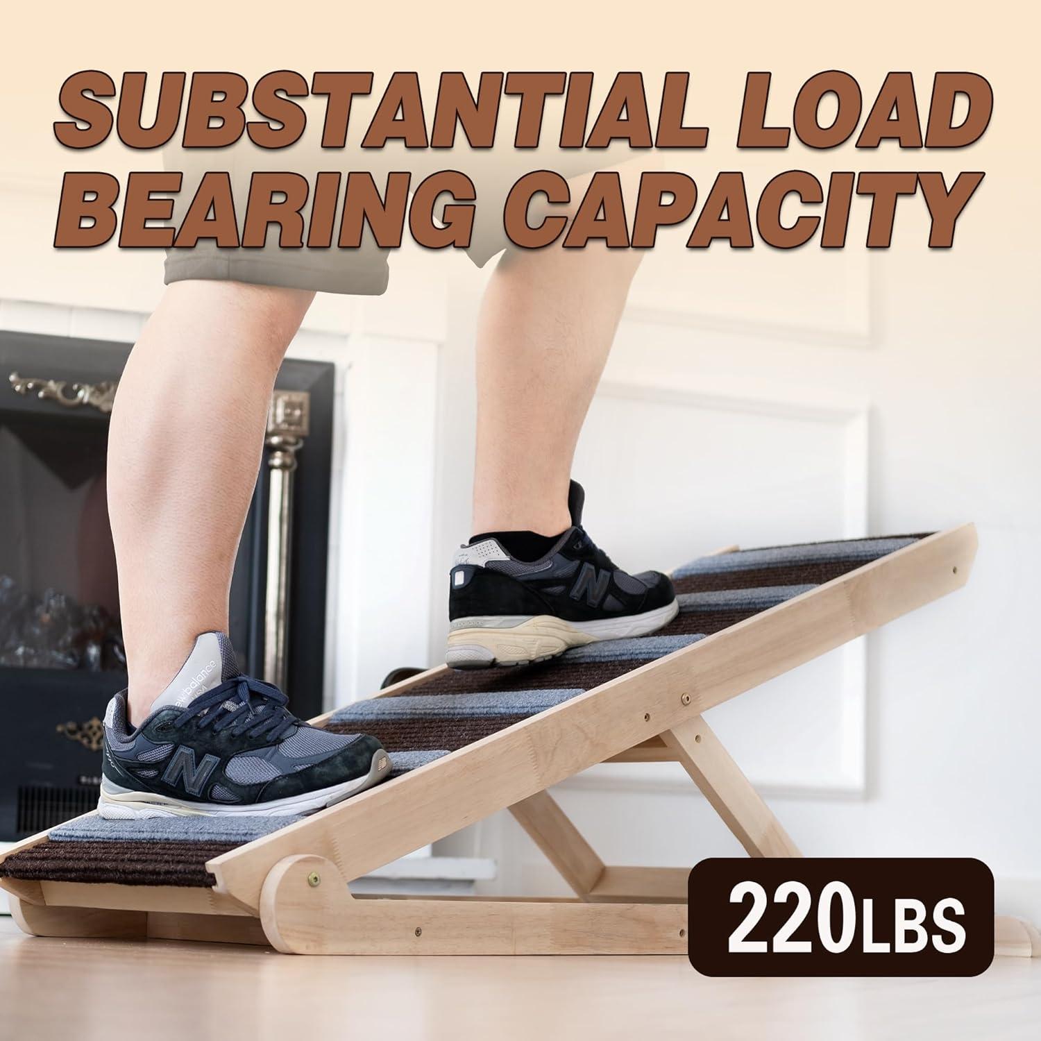 Rampa para Perros Plegable UNQBWE 6 Alturas Antideslizante