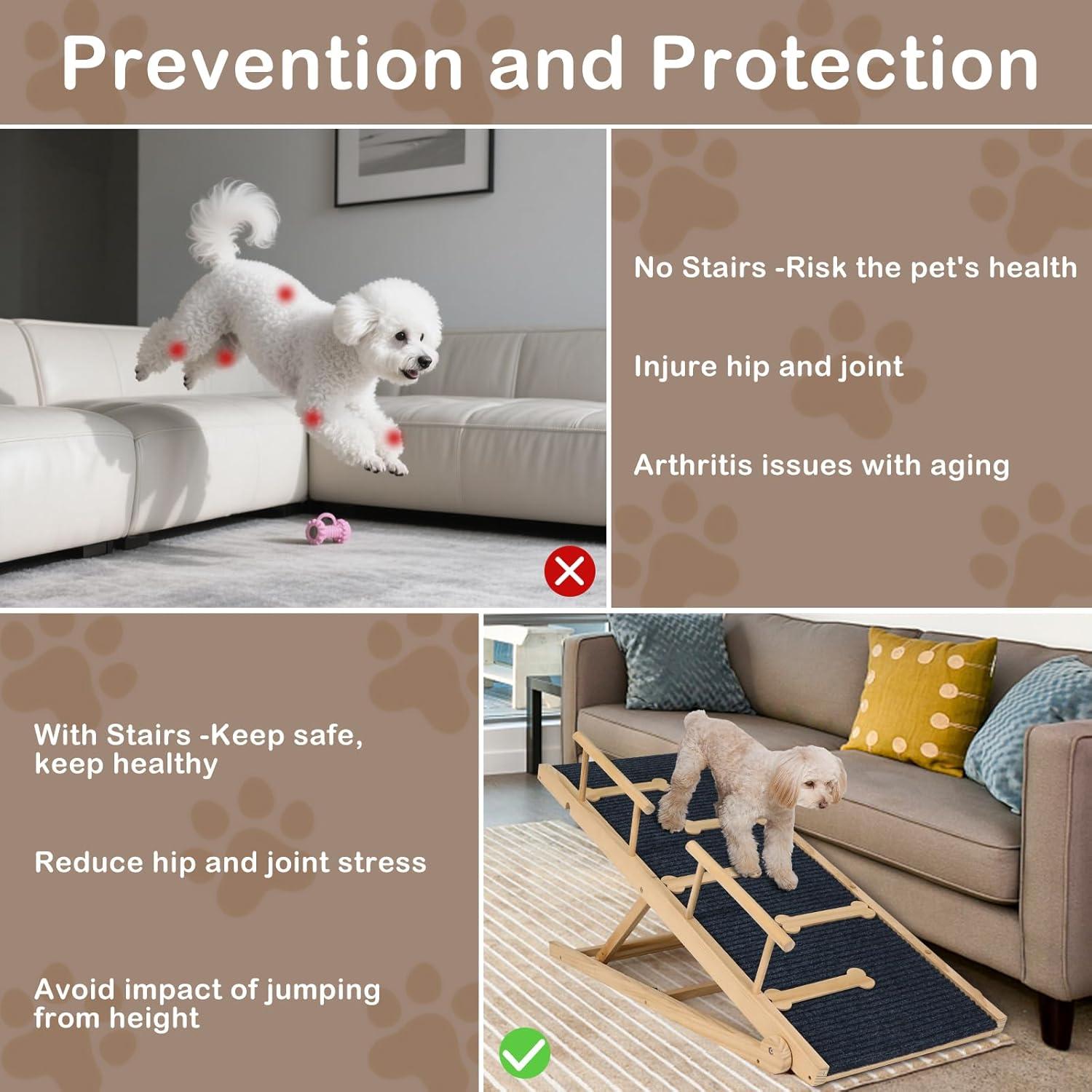 Rampa Plegable para Perros y Gatos Outdoor Diamond 101.6 cm