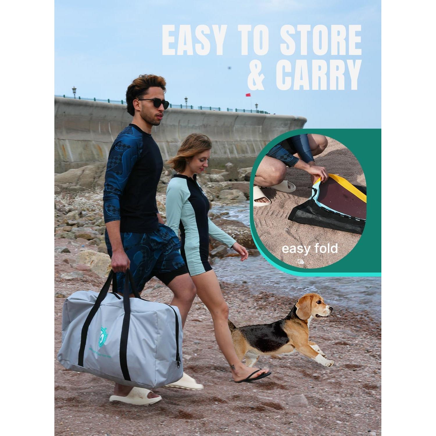 Rampa Inflable para Perros Niphean 90kg Antideslizante