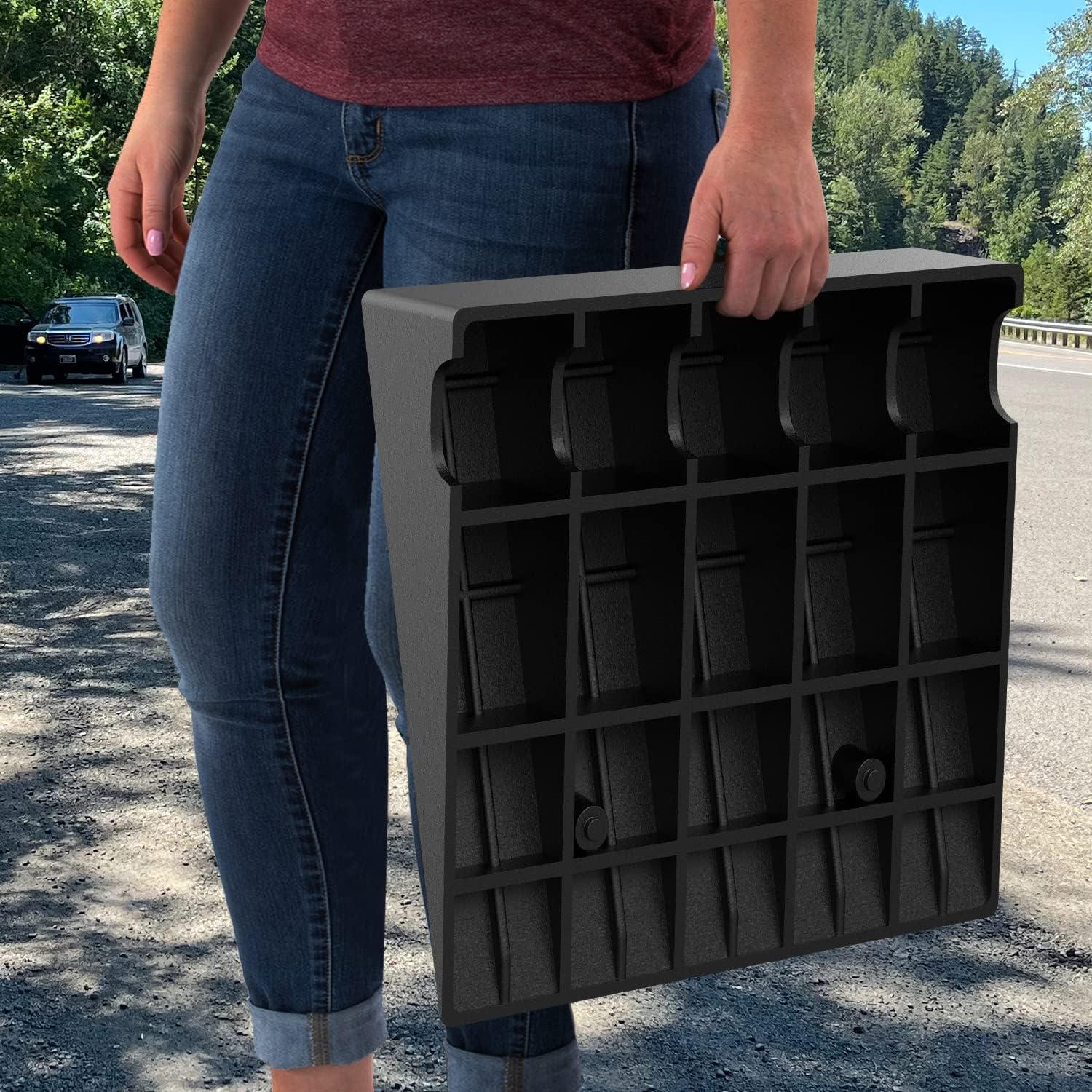 Rampas de Acera de Caucho Nilight 12.7 cm, Carga 3175 kg, 2 Pzas