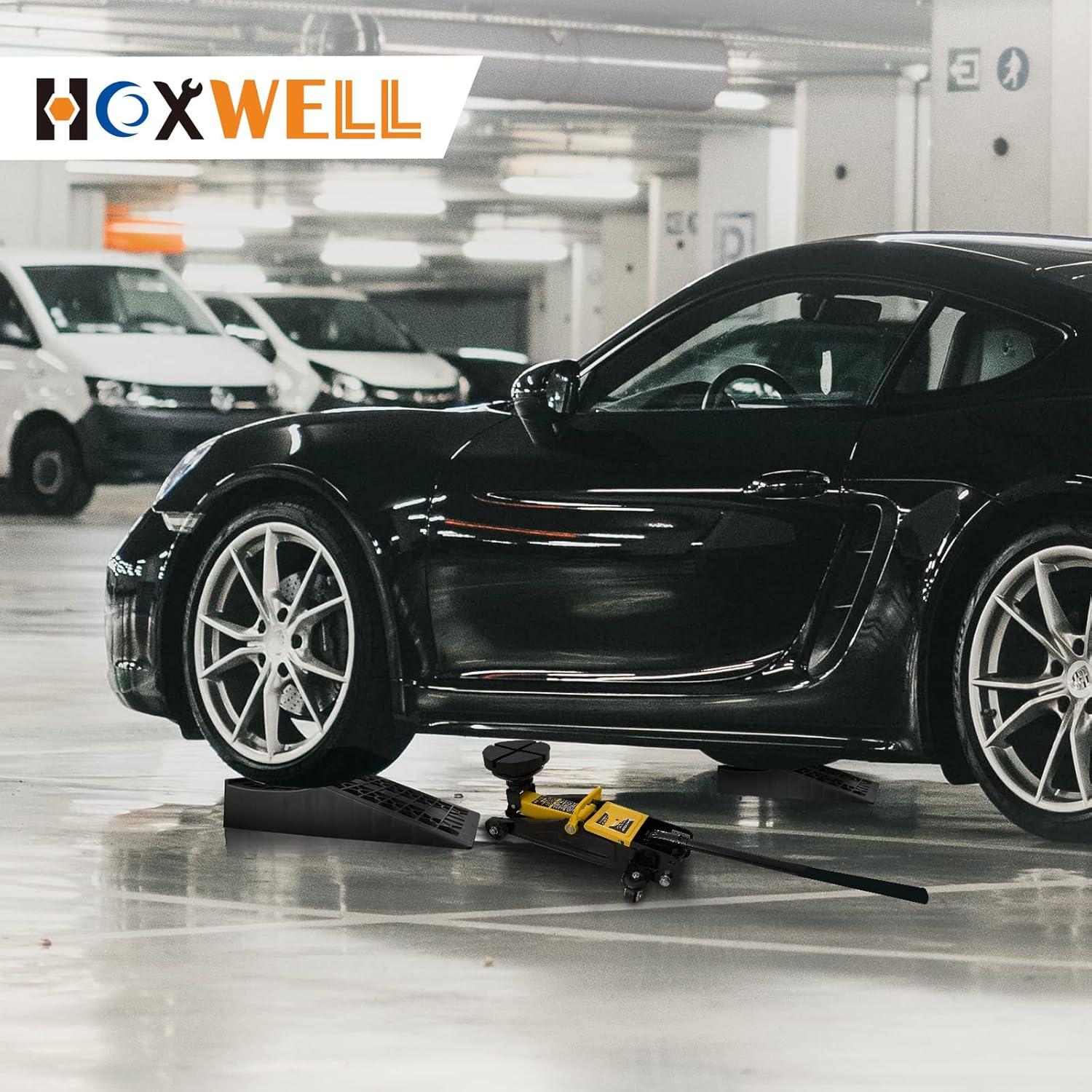 Rampas de Coche HOXWELL para Vehículos de Bajo Chasis 2PCS