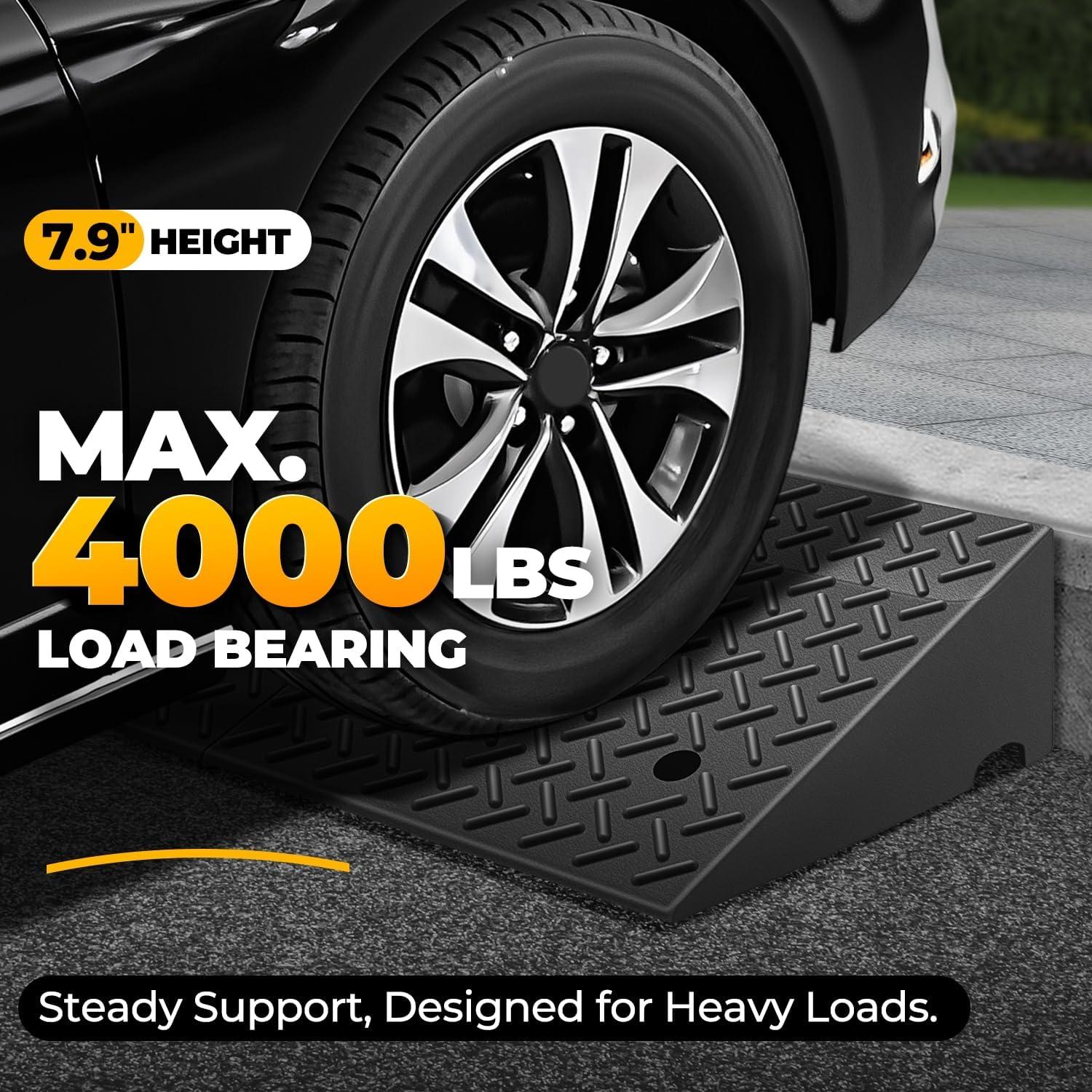 Rampas de Acera Caucho Auto Dynasty 20.1 cm 2000 kg