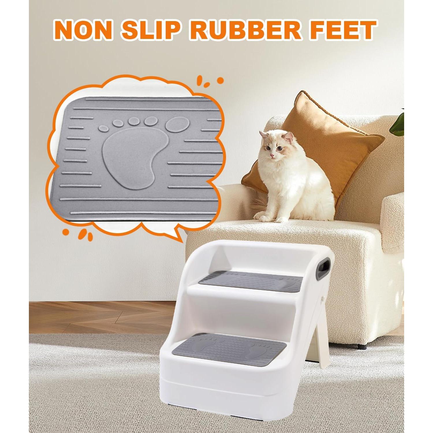 Rampa para Gato Usluole para Caja de Arena Automática 25-33 cm