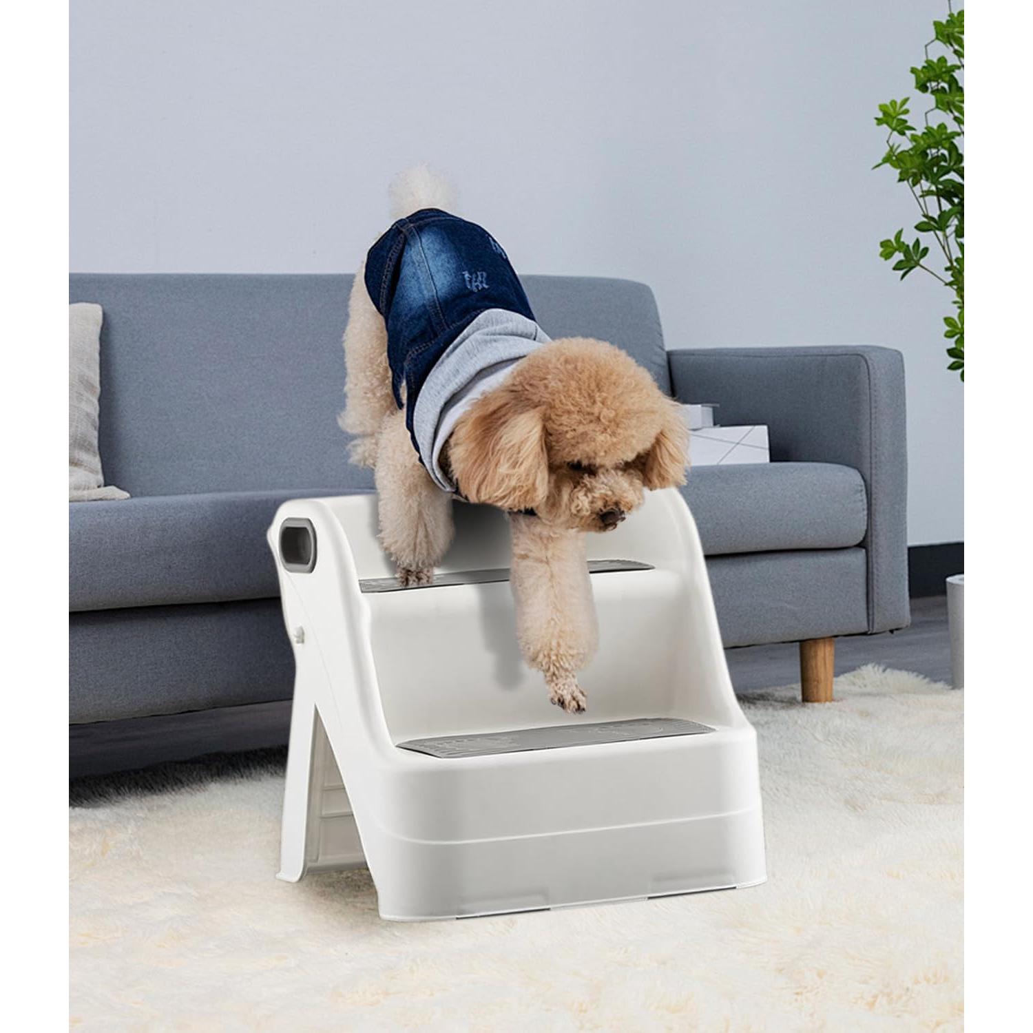 Rampa para Gato Usluole para Caja de Arena Automática 25-33 cm