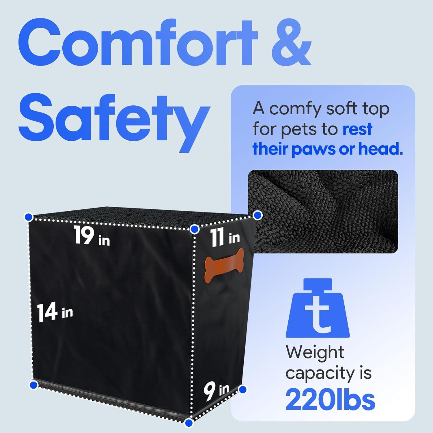 Extensor de Asiento Trasero para Perros NOVOLAB Grande Negro