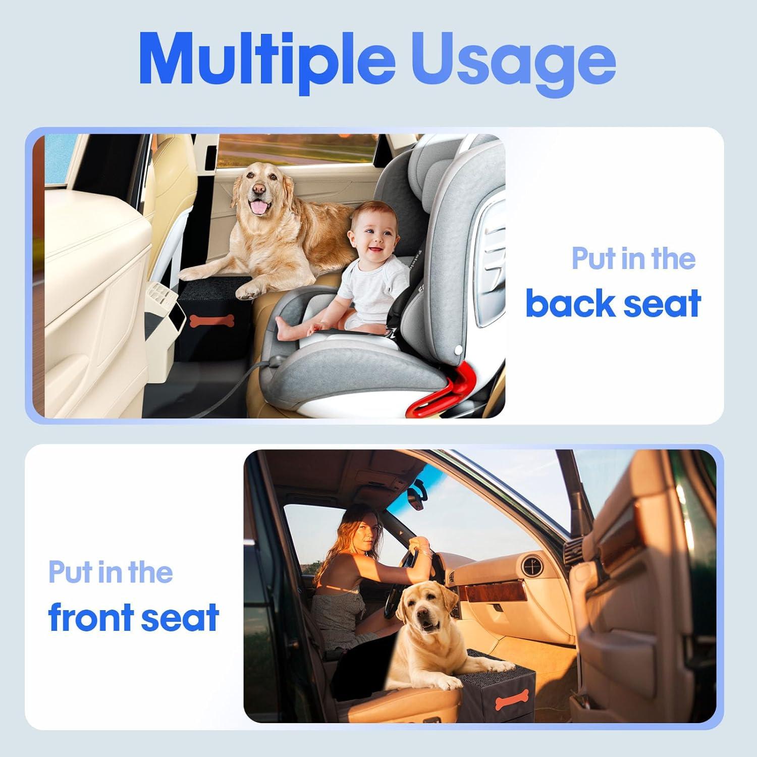 Extensor de Asiento Trasero para Perros NOVOLAB Grande Negro