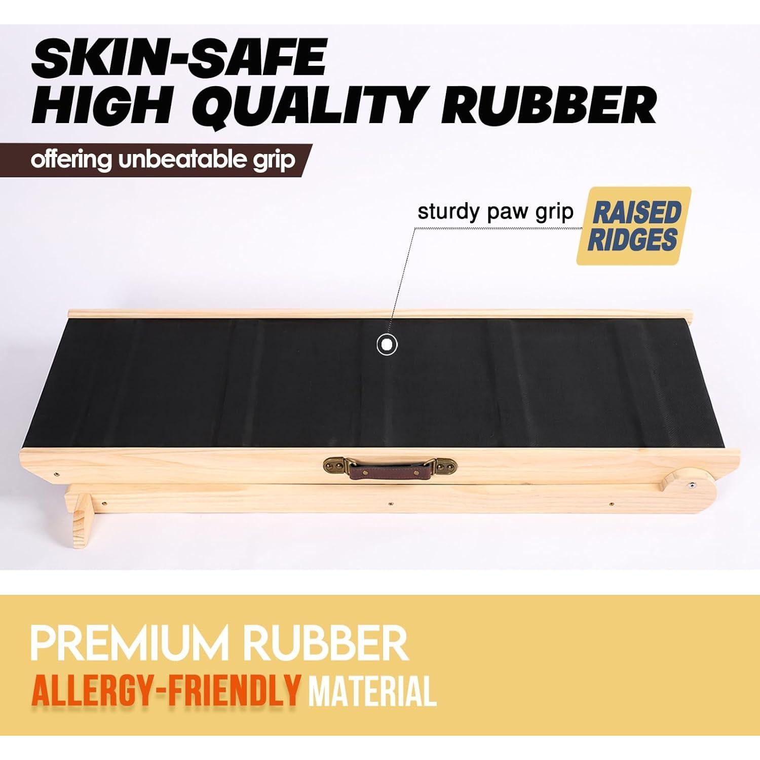 Rampa para Perros Woohoo Lab - Antideslizante 104 cm Ajustable