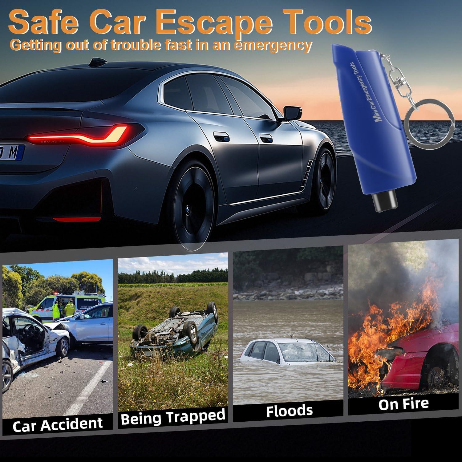 Juego de 10 Rompedores de Ventanas y Cortadores de Cinturón JINRUITOP