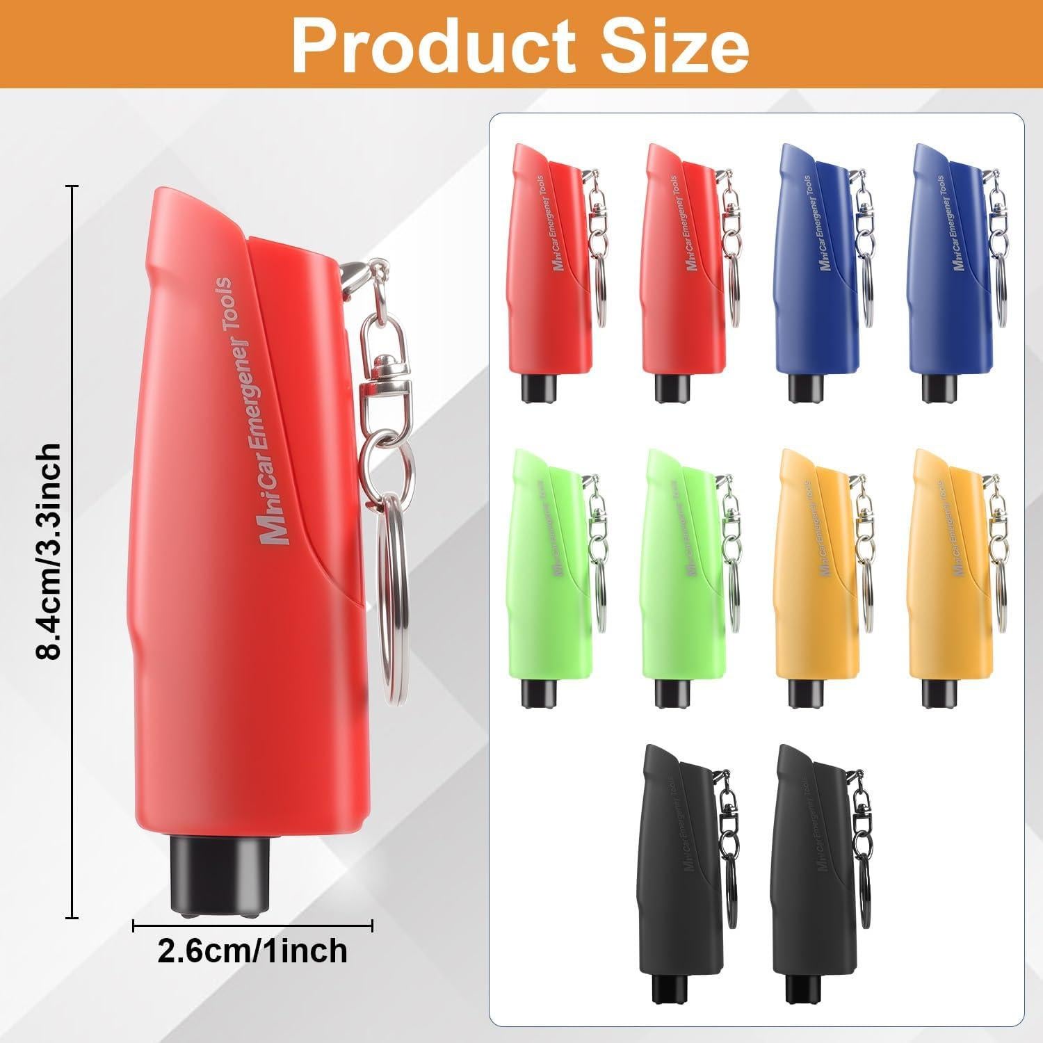 Juego de 10 Rompedores de Ventanas y Cortadores de Cinturón JINRUITOP