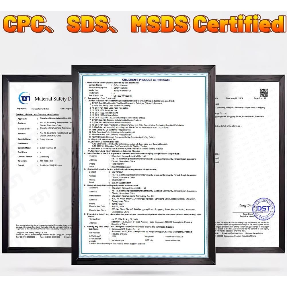 Martillo de Seguridad 3 en 1 Gemgong Cortador y Rompe Cristales