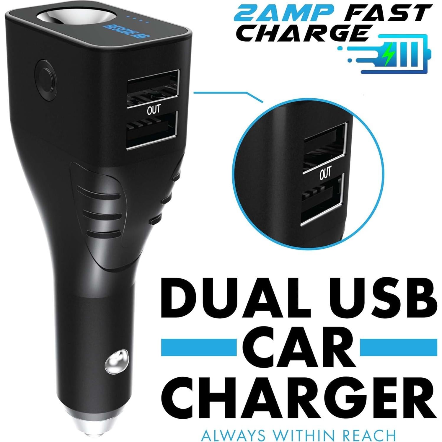 Cortador de Cinturón y Rompedor de Cristales Rescue A6