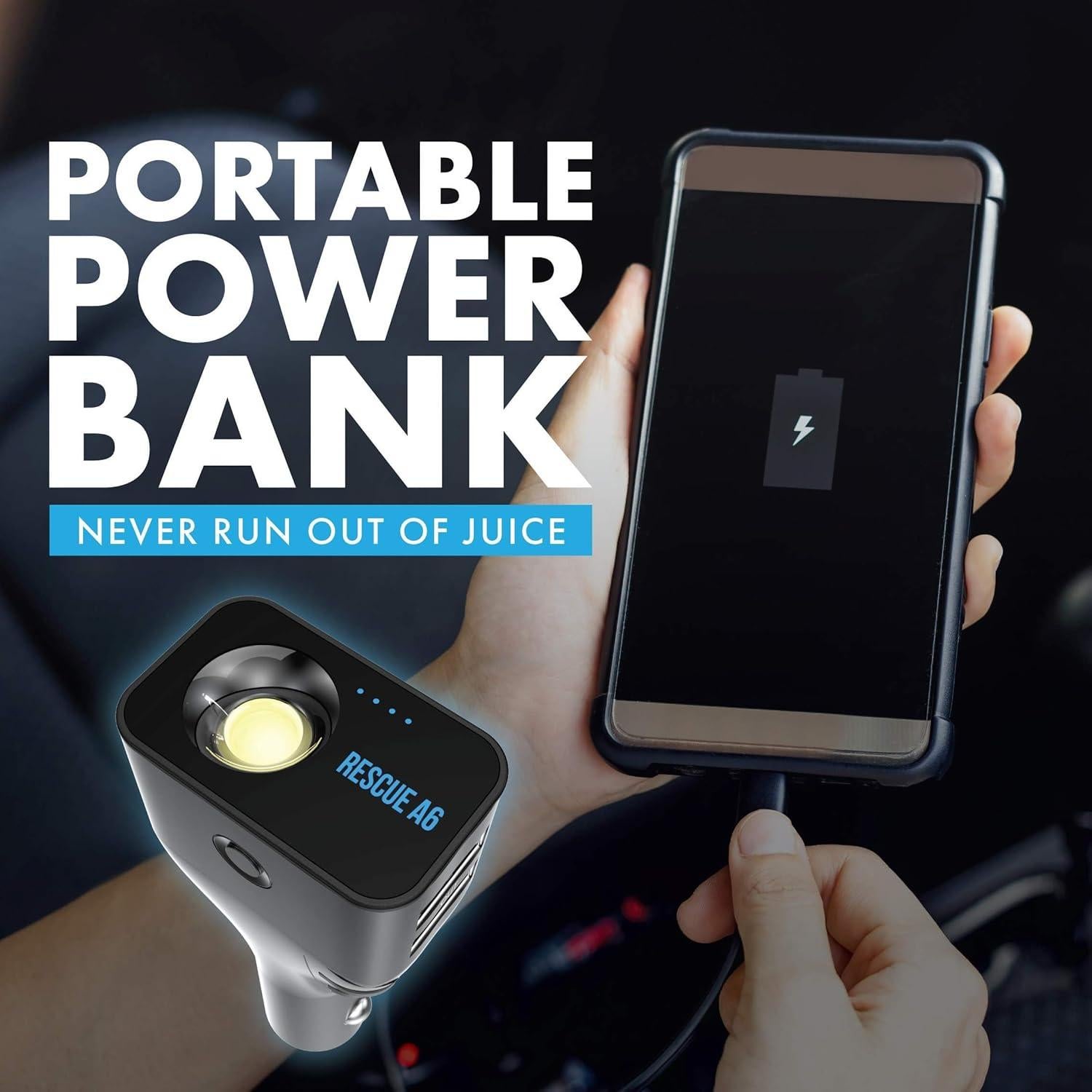 Cortador de Cinturón y Rompedor de Cristales Rescue A6