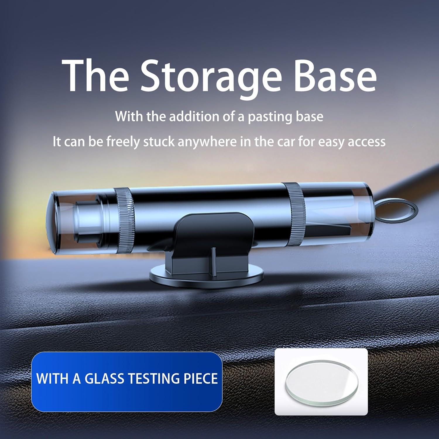 Martillo de Escape 2 en 1 EJYARC LP-Car 001 Negro