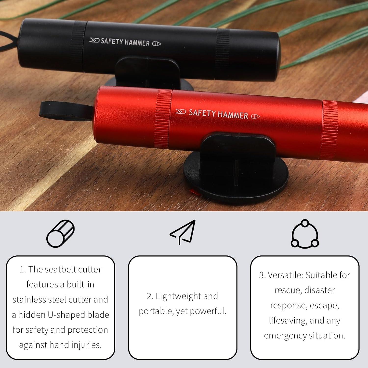 Herramienta de Escape de Coche Penitue F35025 2 en 1 Martillo y Cortador