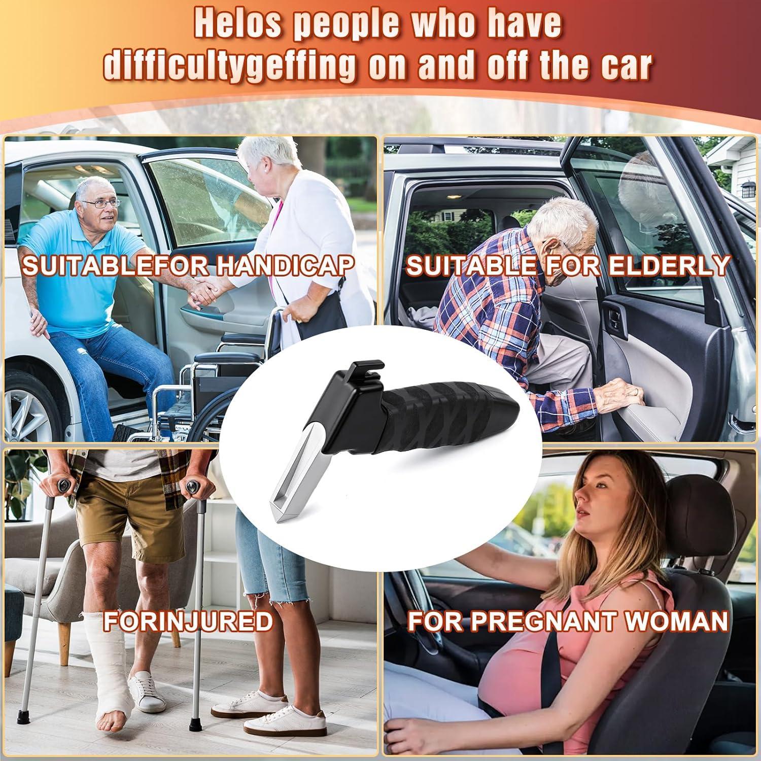Asistente de Manija de Puerta de Auto Senlinyu - 3 en 1 para Ancianos