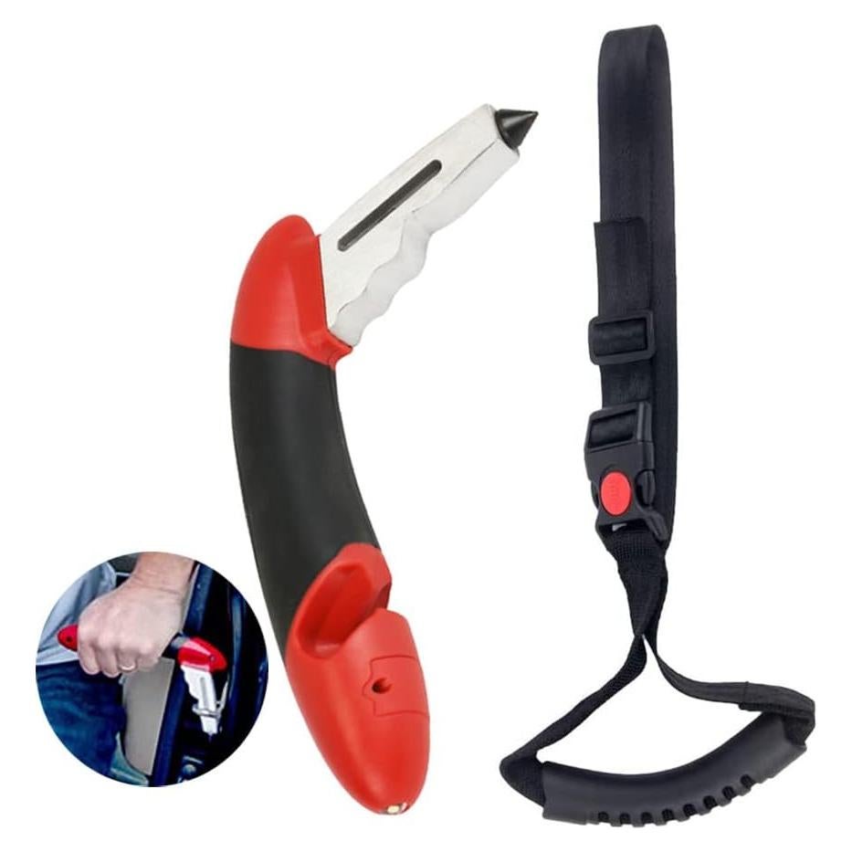 Asa de Ayuda para Auto KAKKOII 5 en 1 con Linterna LED