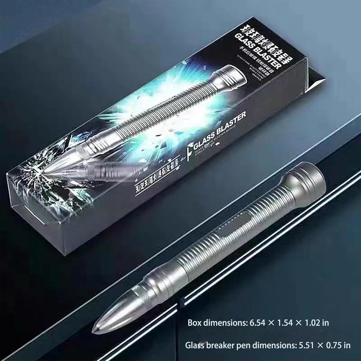 Bolígrafo Rompevidrios Btcdove - Acero Tungsteno, 17.2 cm