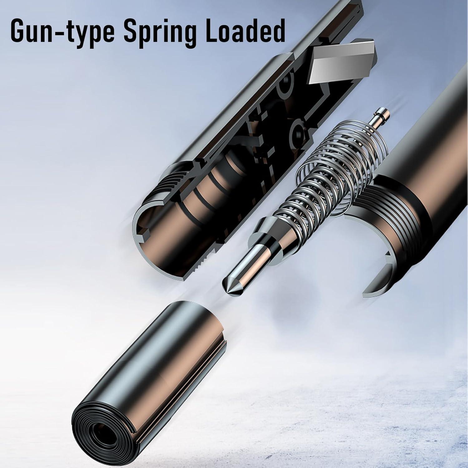 Juego de 2 Martillos de Seguridad QWEZOTUY J8 para Cristales