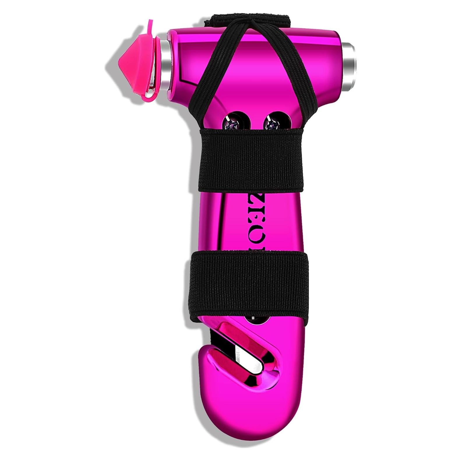 Martillo de Seguridad SZEOF Rompedor de Ventanas Rosa 1PCS