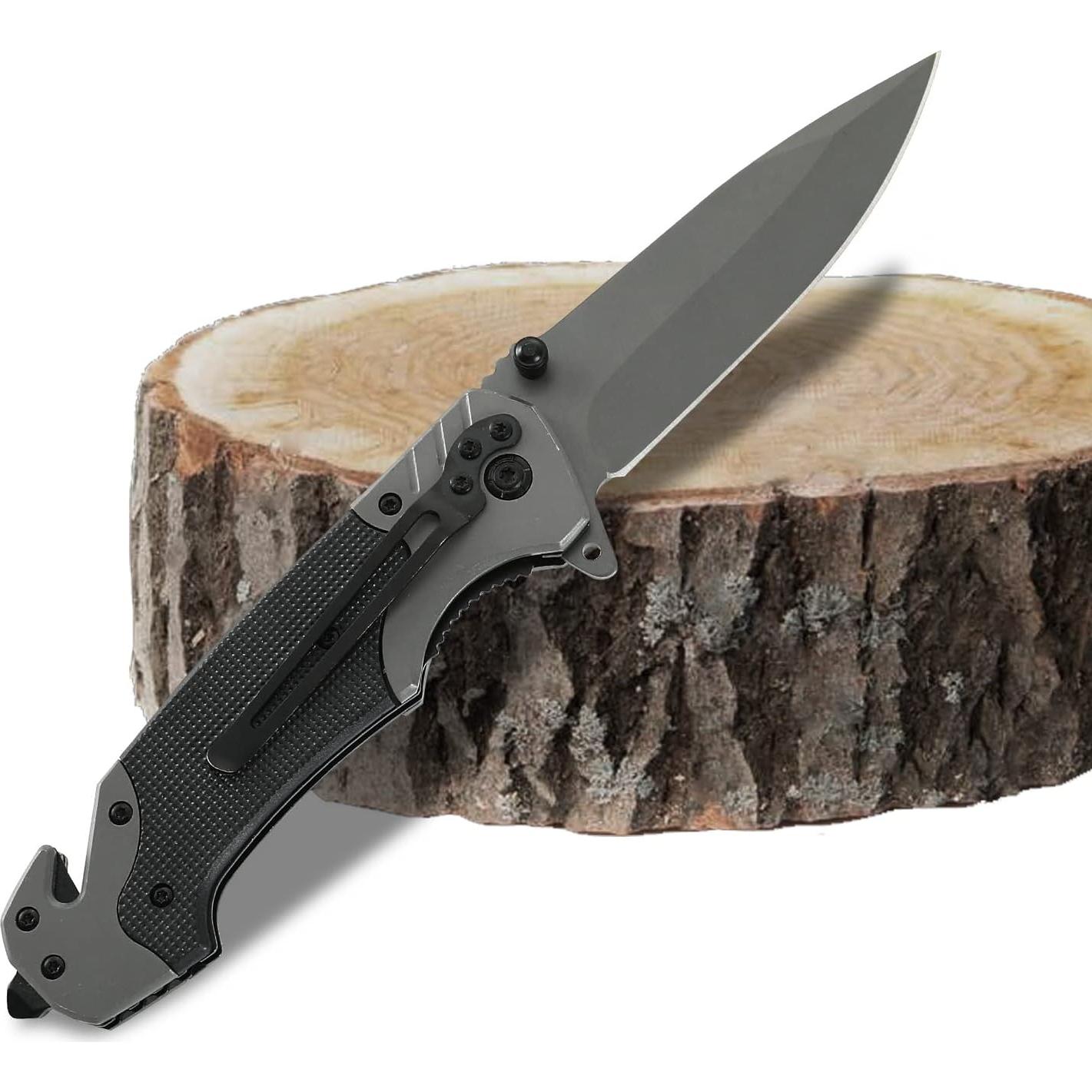 Cuchillo de bolsillo plegable Hotpoint EDC con herramientas 20.3cm