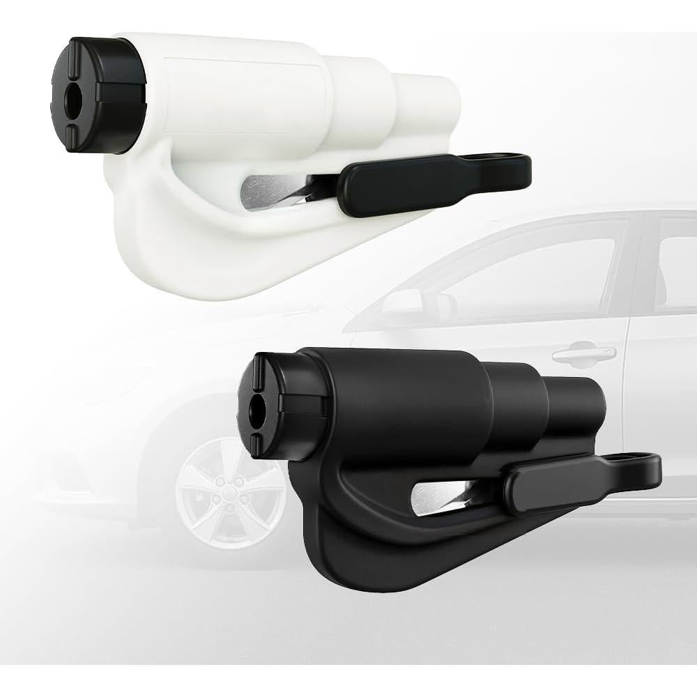 Herramienta de Escape de Emergencia SHIAKIDI 2 en 1 Cortador y Rompedor