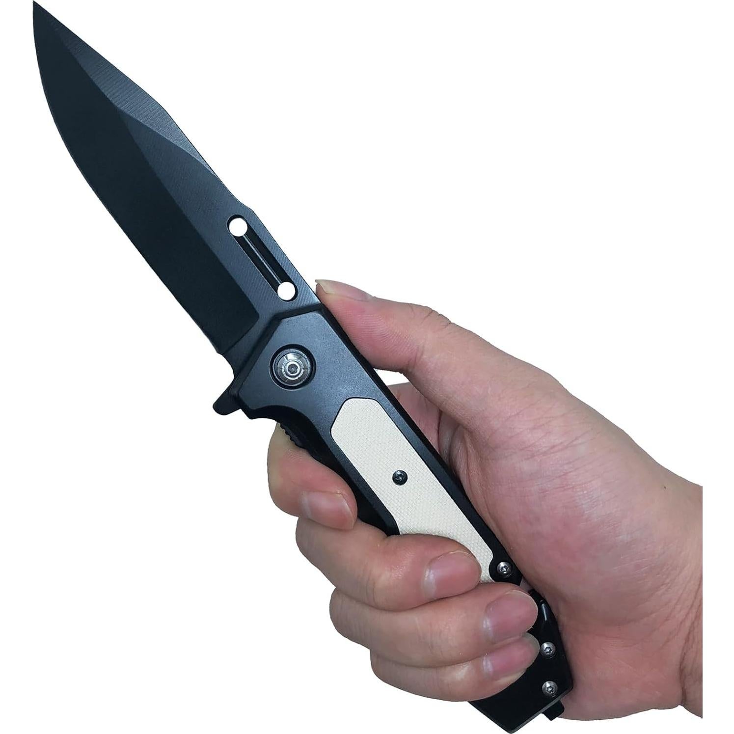 Cuchillo de bolsillo Wliybyo DA316 plegable con rompevidrios