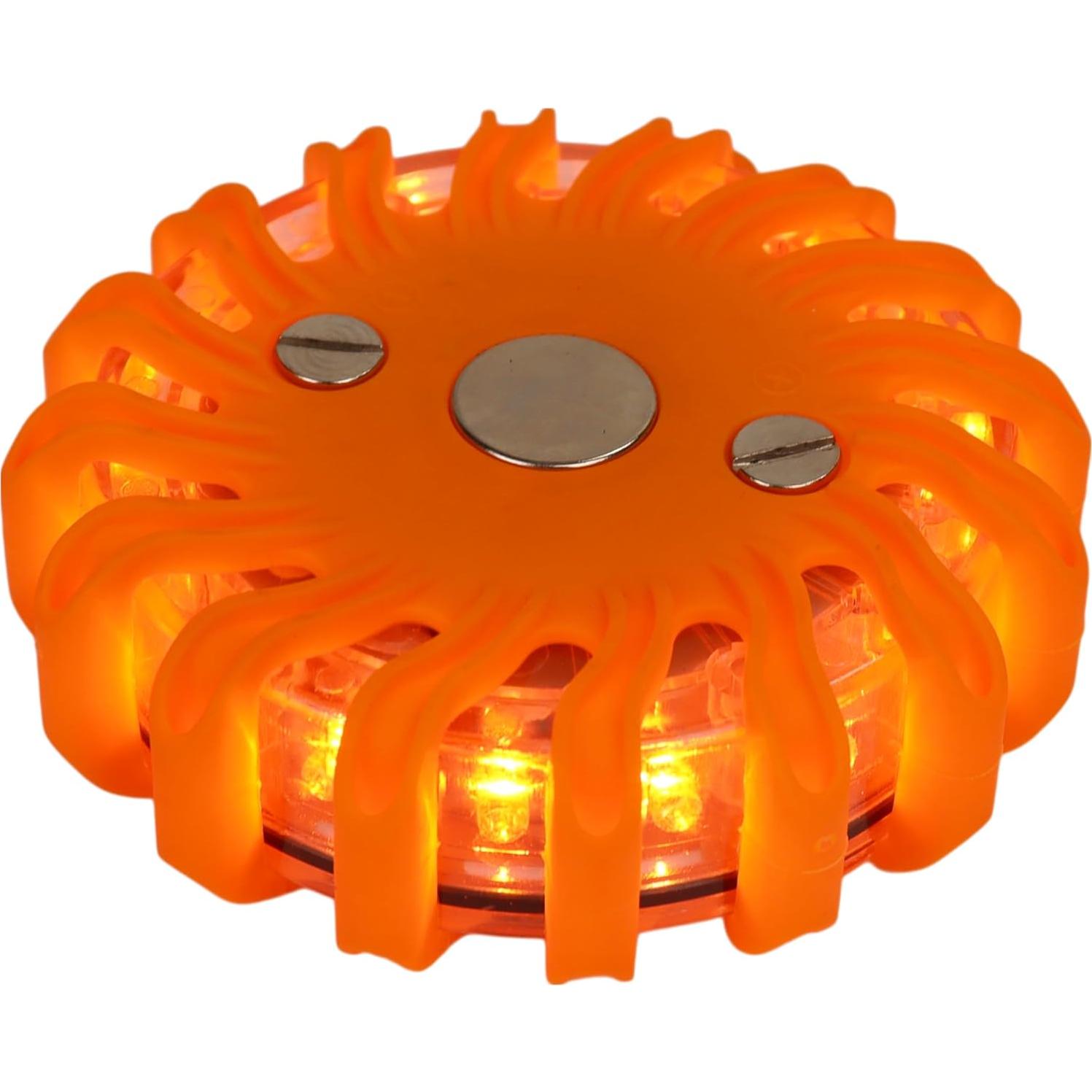 Kit de Seguridad en Carretera AME INTL - 2 Conos LED y 4 Bengalas