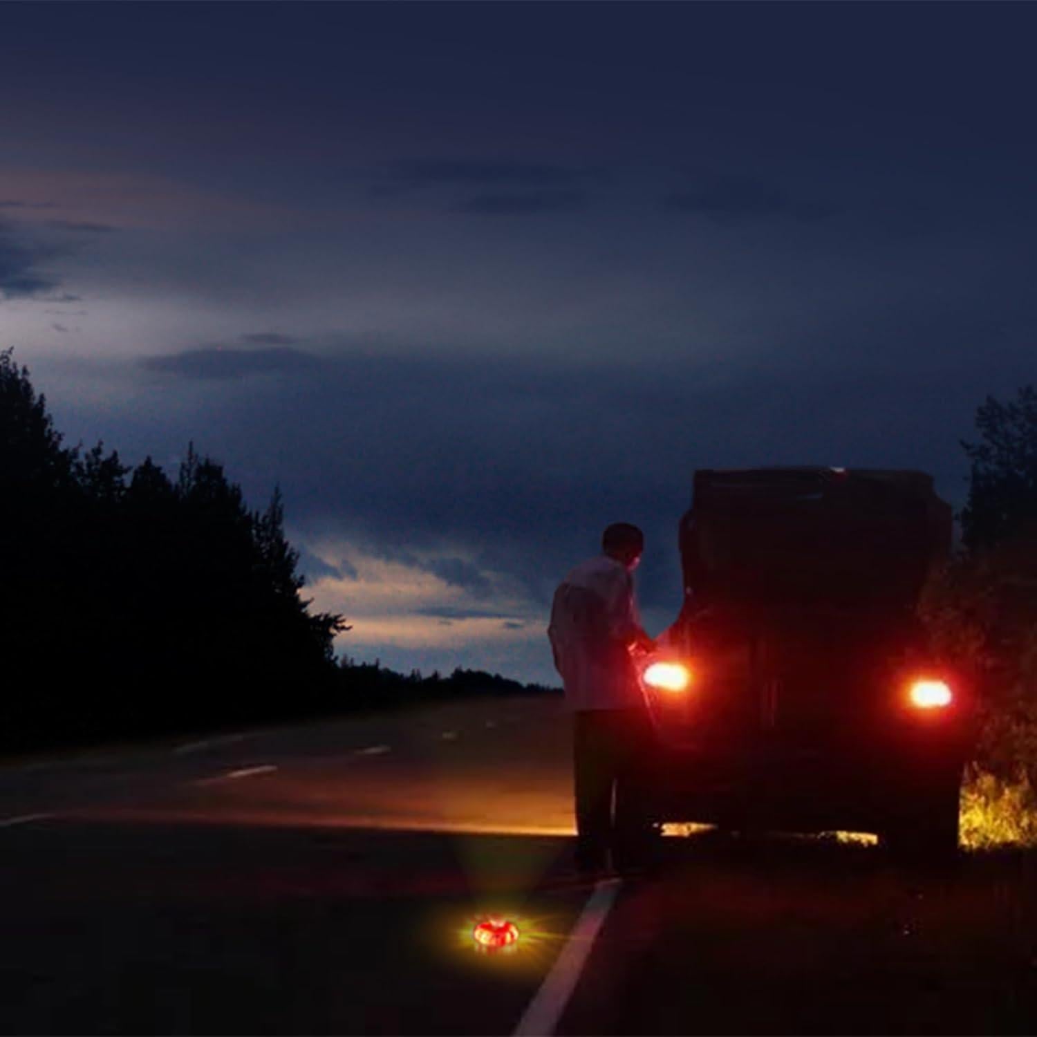 Kit de Emergencia en Carretera STP - 3 Piezas con Luz LED