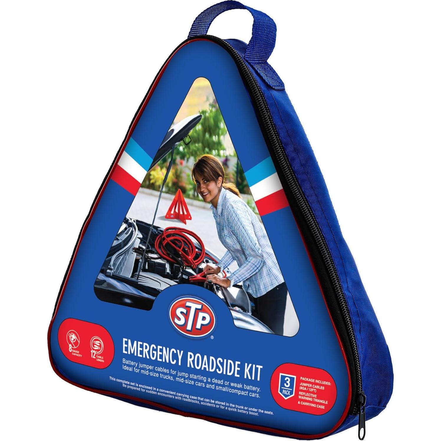 Kit de Emergencia en Carretera STP - 3 Piezas con Luz LED