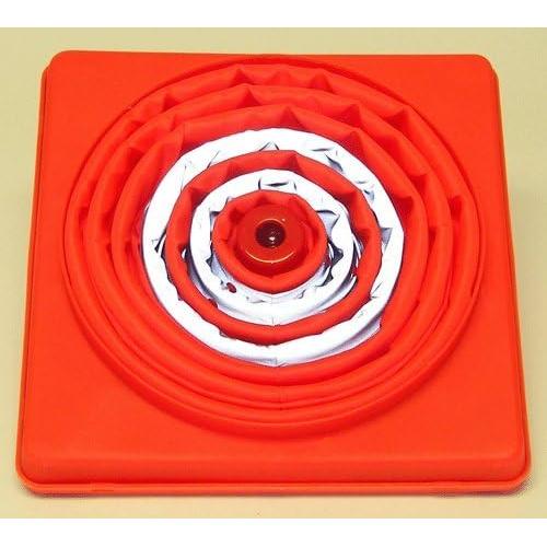 Cono de Seguridad Plegable Eurow 71 cm con Luz LED Naranja