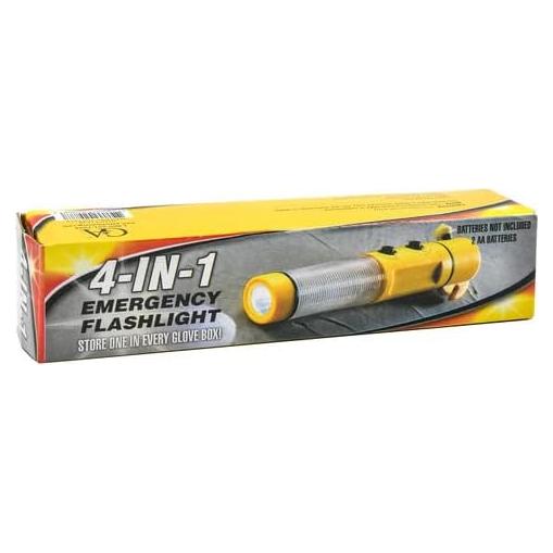 Herramienta de Emergencia 4 en 1 HnF shop Linterna LED