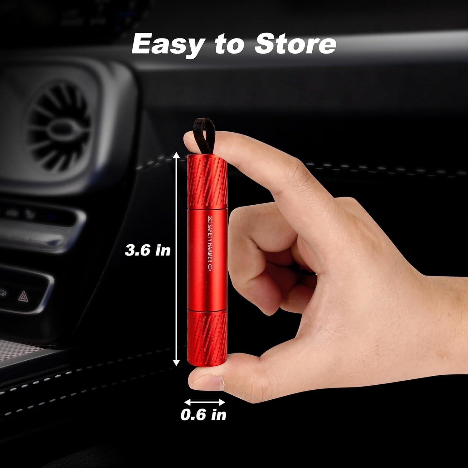 Martillo de Seguridad PIRXXIY para Romper Ventanas de Auto