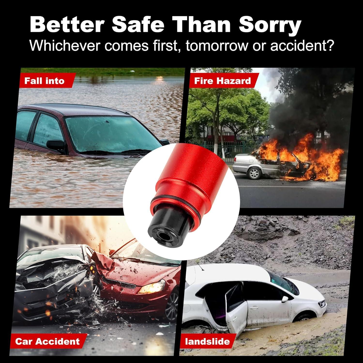 Martillo de Seguridad PIRXXIY para Romper Ventanas de Auto