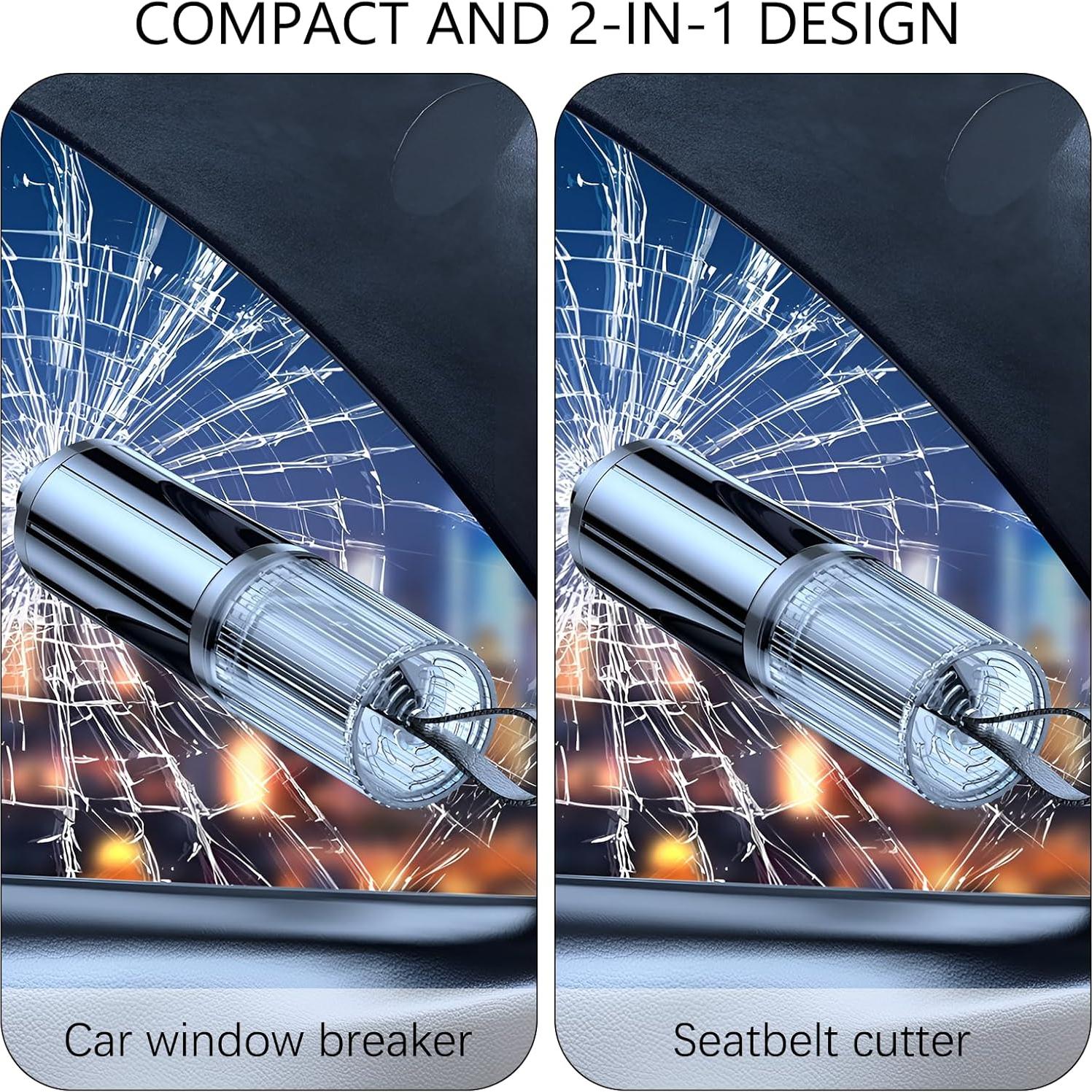 Rompedor de Ventanas y Cortador de Cinturón SAMIQU 2-en-1