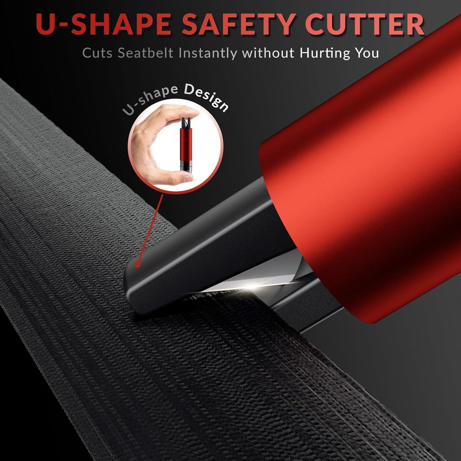 Paquete de 4 Martillos de Seguridad AOVSTOXIC XL-002