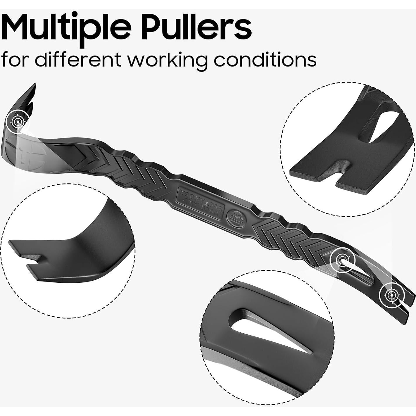 Barra de palanca plana MP BATT 38.1 cm acero al carbono azul