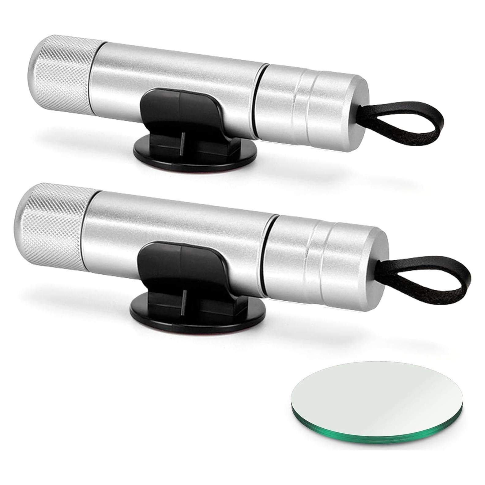 Martillo rompedor de vidrio Koconh w321 - Plata, 2 unidades