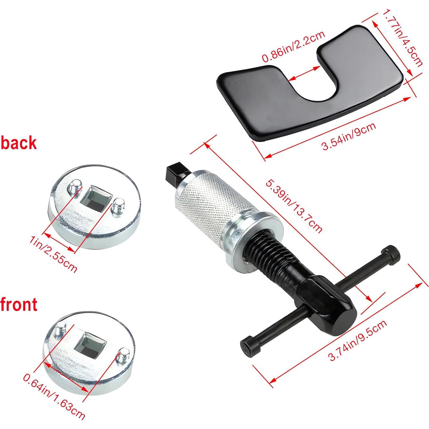 Herramienta de retroceso de pistón de freno Couslcd 6-8 cm
