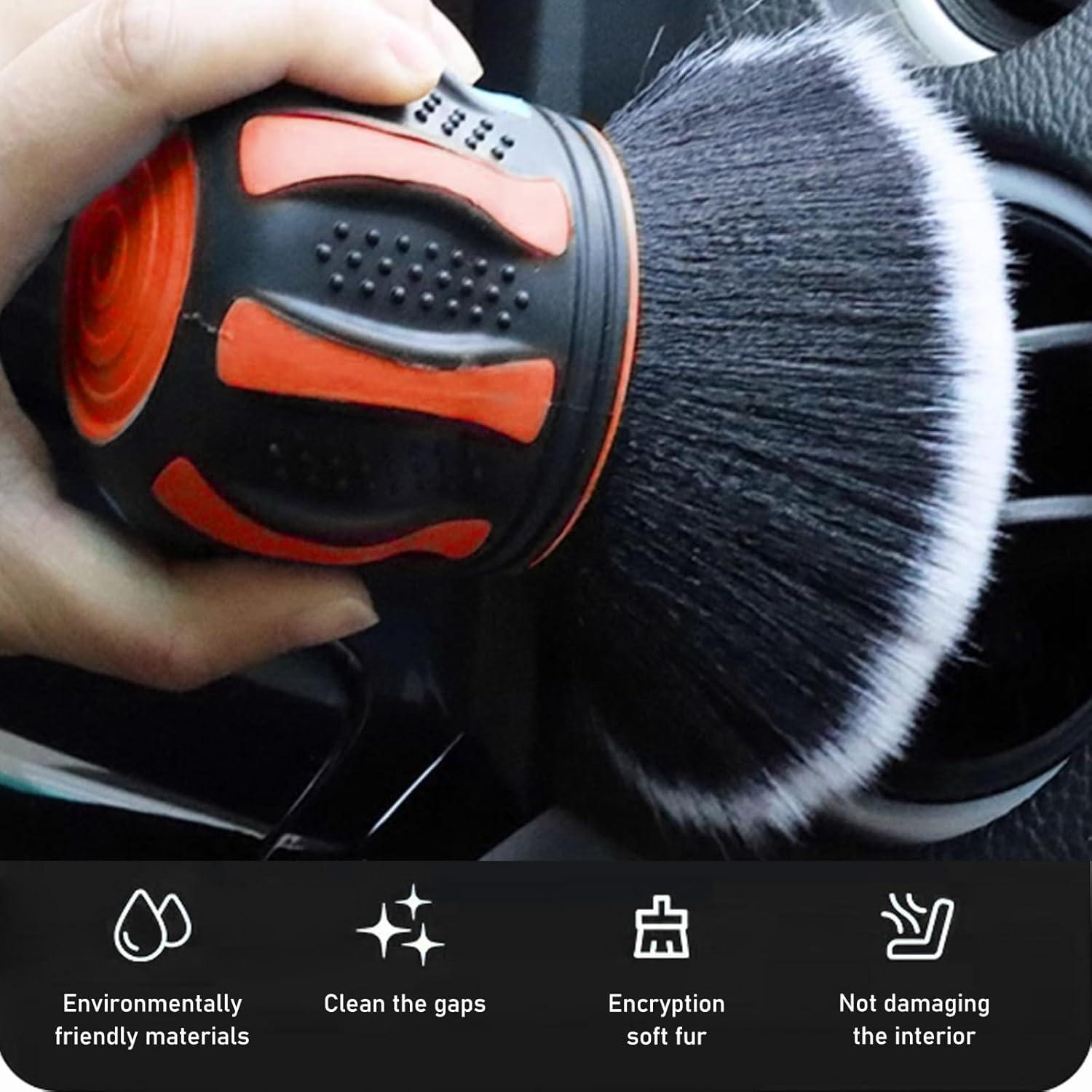 Cepillo de Detalle para Automóviles Pinflaw Rojo 13x7cm