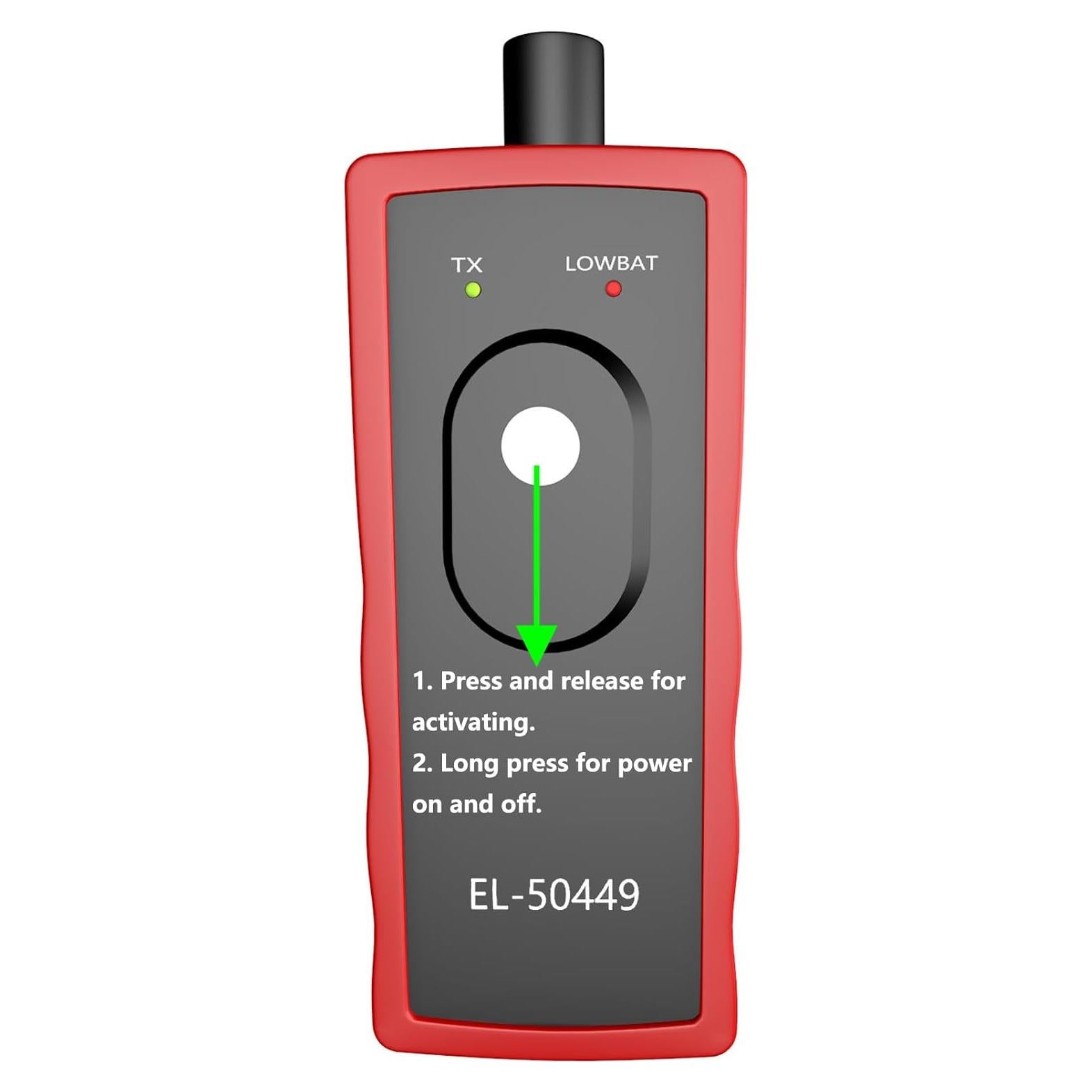 Herramienta TPMS EL-50449 para Ford Lincoln Mercury - Reinicio y Programación