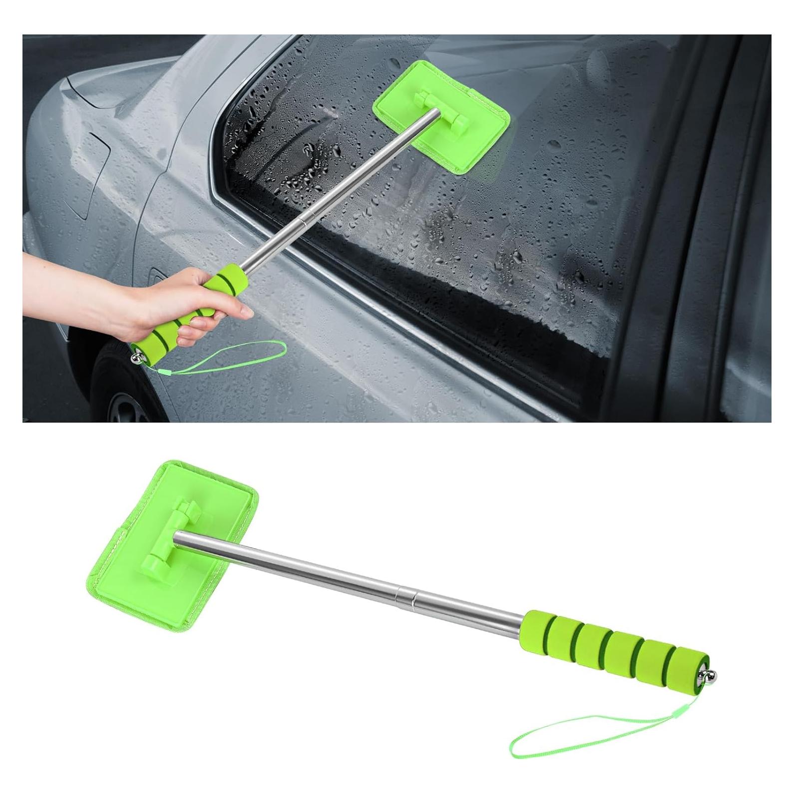 Limpiaparabrisas de Coche Hbxdeco con Mango Extensible y Microfibra