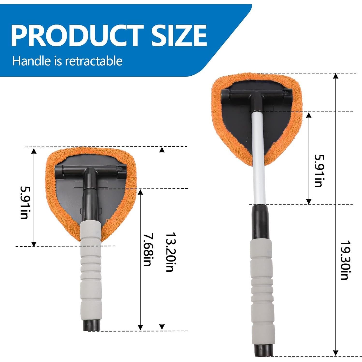 Herramienta de Limpieza de Parabrisas Wuyaoyao con Mango Extensible