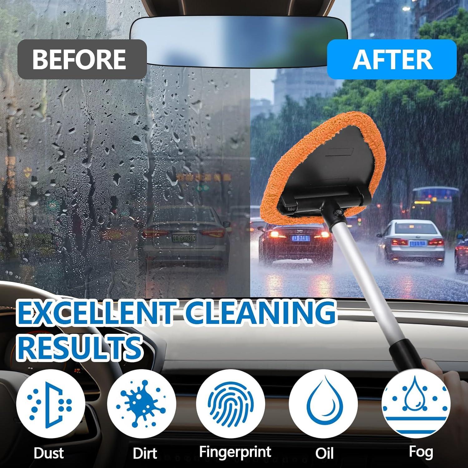 Herramienta de Limpieza de Parabrisas Wuyaoyao con Mango Extensible