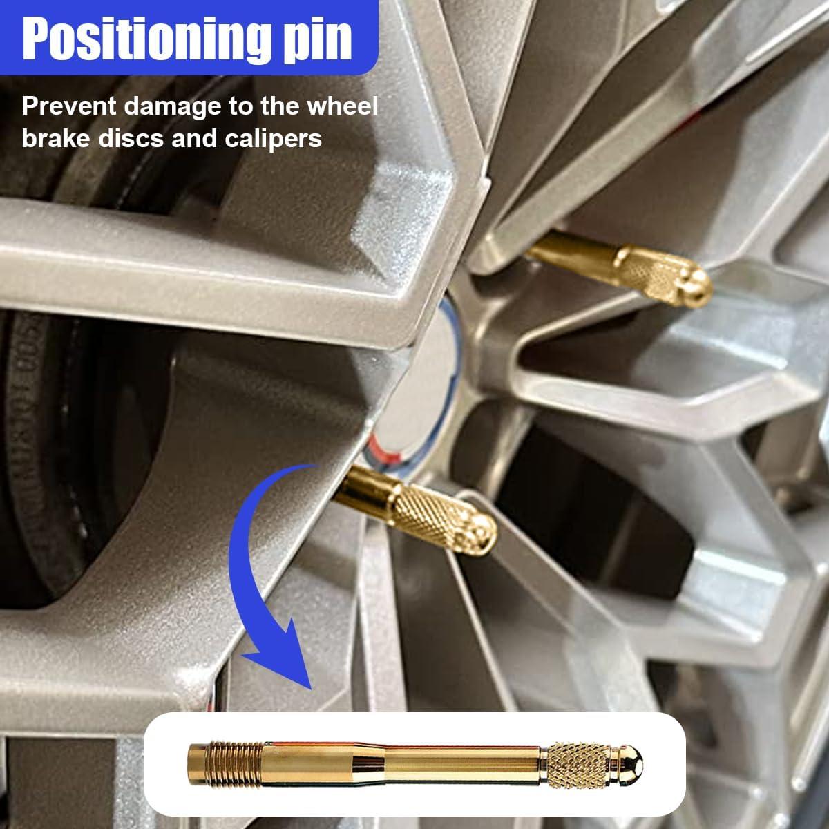 Pin de Alineación de Rueda ZIMISI M12x1.5 Acero Inoxidable